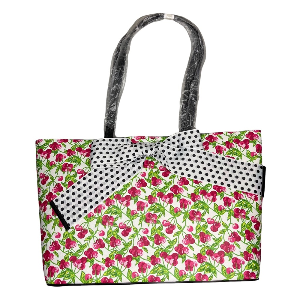 Betsey Johnson Cherry Print Tote Bag